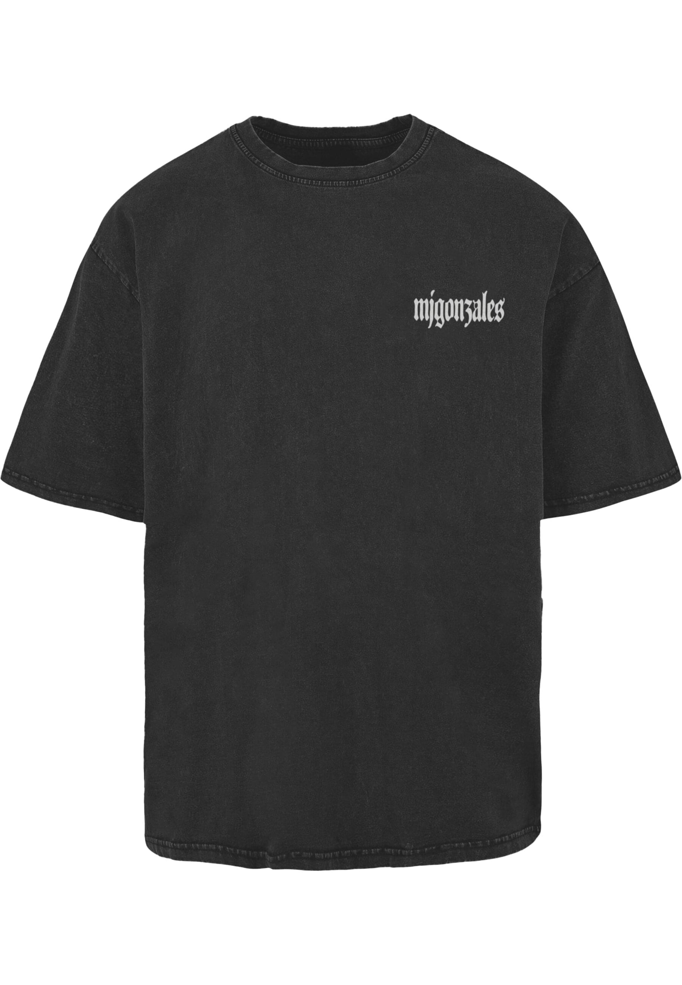 MJ Gonzales Shirt 'Discipline Dynasty' in Black: front
