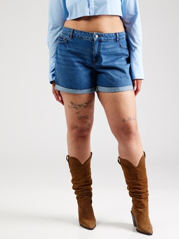 Noisy May Curve Slim fit Jeans 'SMILEY' in Blue: front
