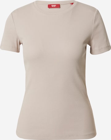 T-shirt ESPRIT en gris : devant