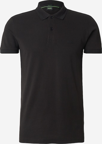 BOSS Poloshirt 'Pio 1' in Schwarz: Vorderseite