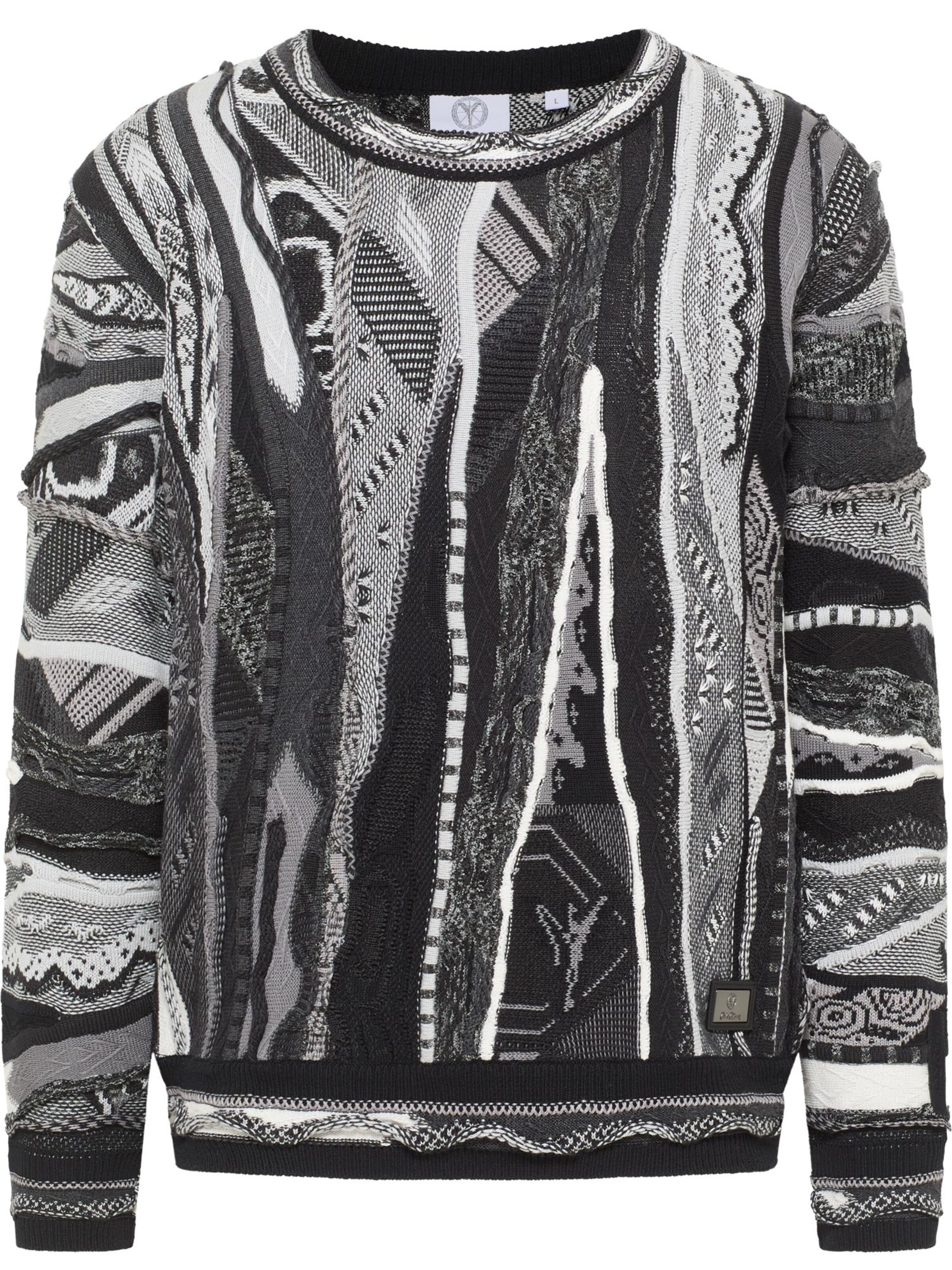 Carlo Colucci Trui 'Dondi' in Grijs: voorkant