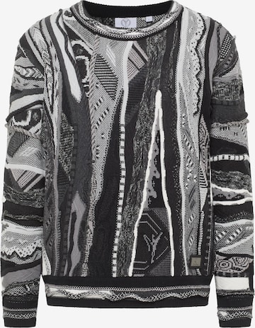 Carlo Colucci Trui 'Dondi' in Grijs: voorkant