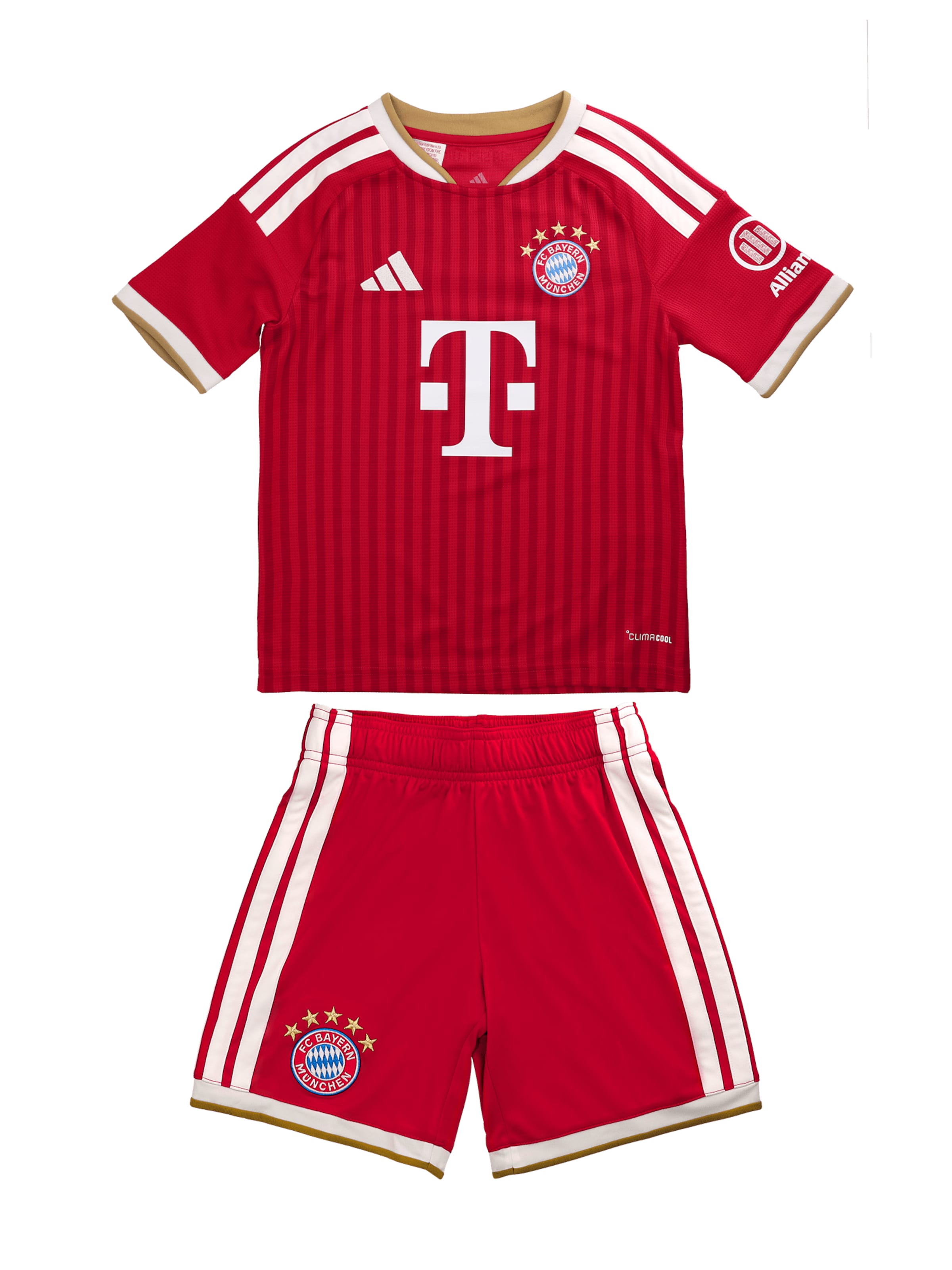 ADIDAS PERFORMANCE Set in Red: front