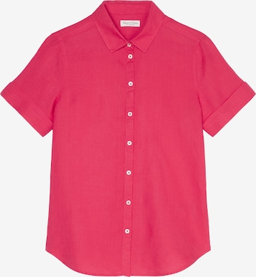 Marc O'Polo Blouse in Roze: voorkant