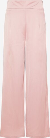 usha BLACK LABEL - Pierna ancha Pantalón en rosa: frente