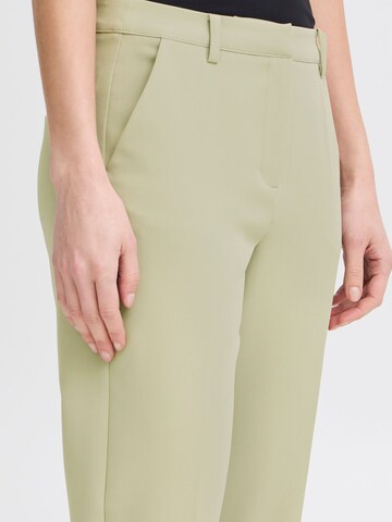 Coupe slim Pantalon chino ' IHLexi ' ICHI en vert