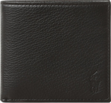 Polo Ralph Lauren Plånbok 'PEBBLE BILLFOLD' i svart