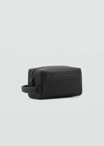 MANGO MAN Toiletry Bag 'Toiletgu' in Black