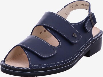 Finn Comfort Sandals in Blue: front