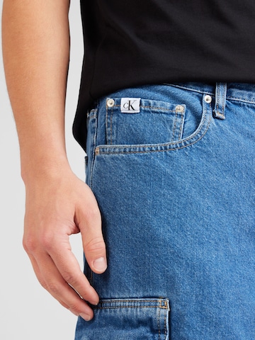 Regular Jeans cargo '90'S' Calvin Klein Jeans en bleu