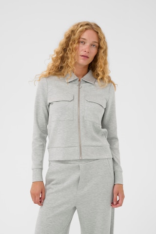 Veste de survêtement 'IWBeca' InWear en gris : devant