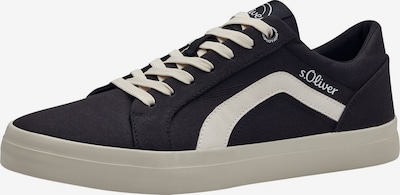 s.Oliver Sneakers laag in de kleur Zwart / Offwhite, Productweergave