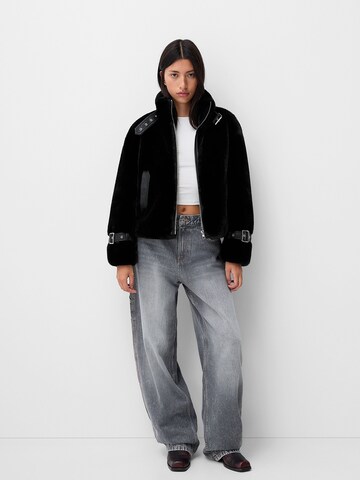 Giacca di mezza stagione di Bershka in nero
