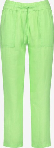 Pantalon GERRY WEBER en vert : devant