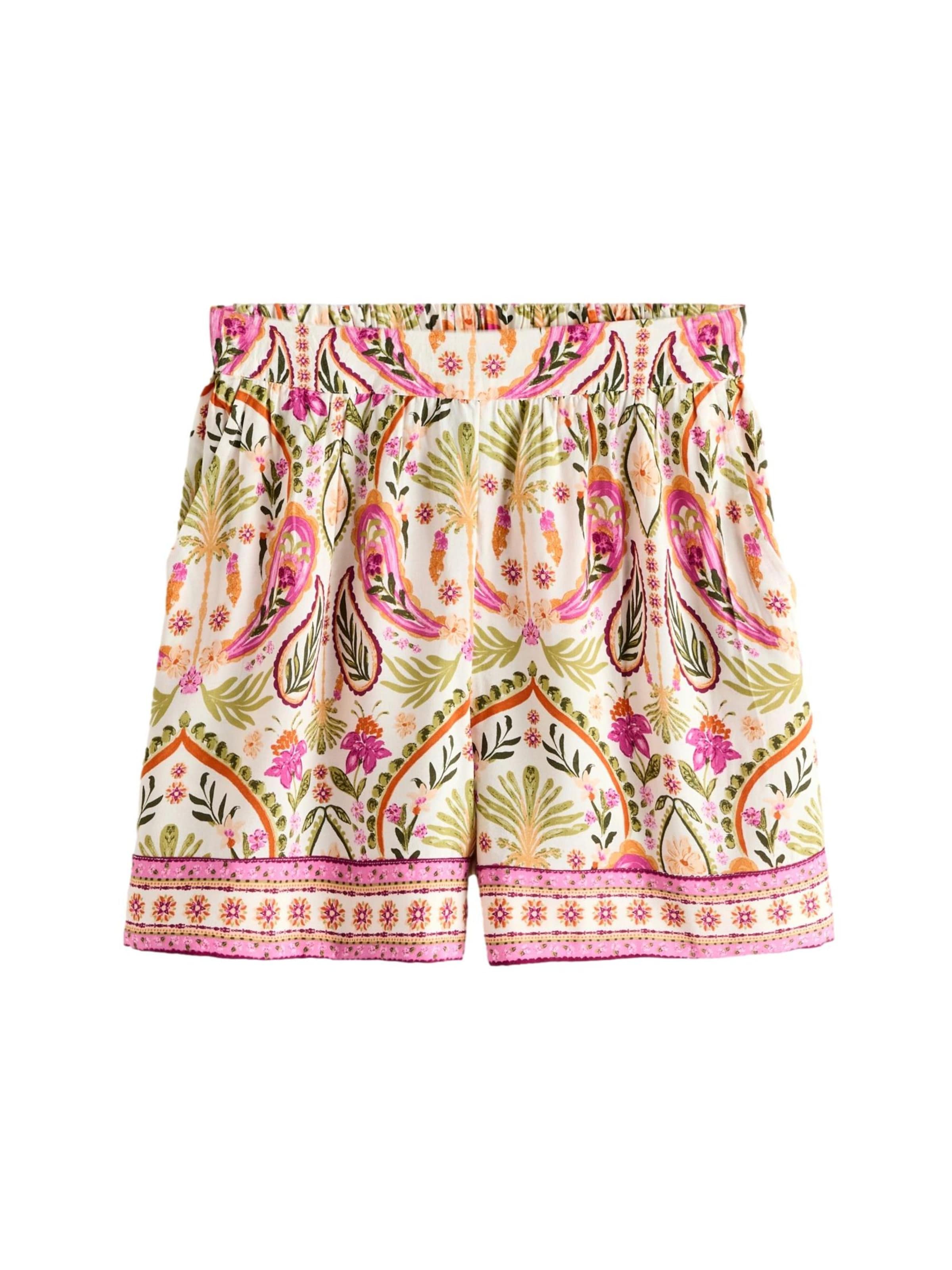 Pantaloni 'Summer Beach' Next pe alb lână, Vizualizare produs