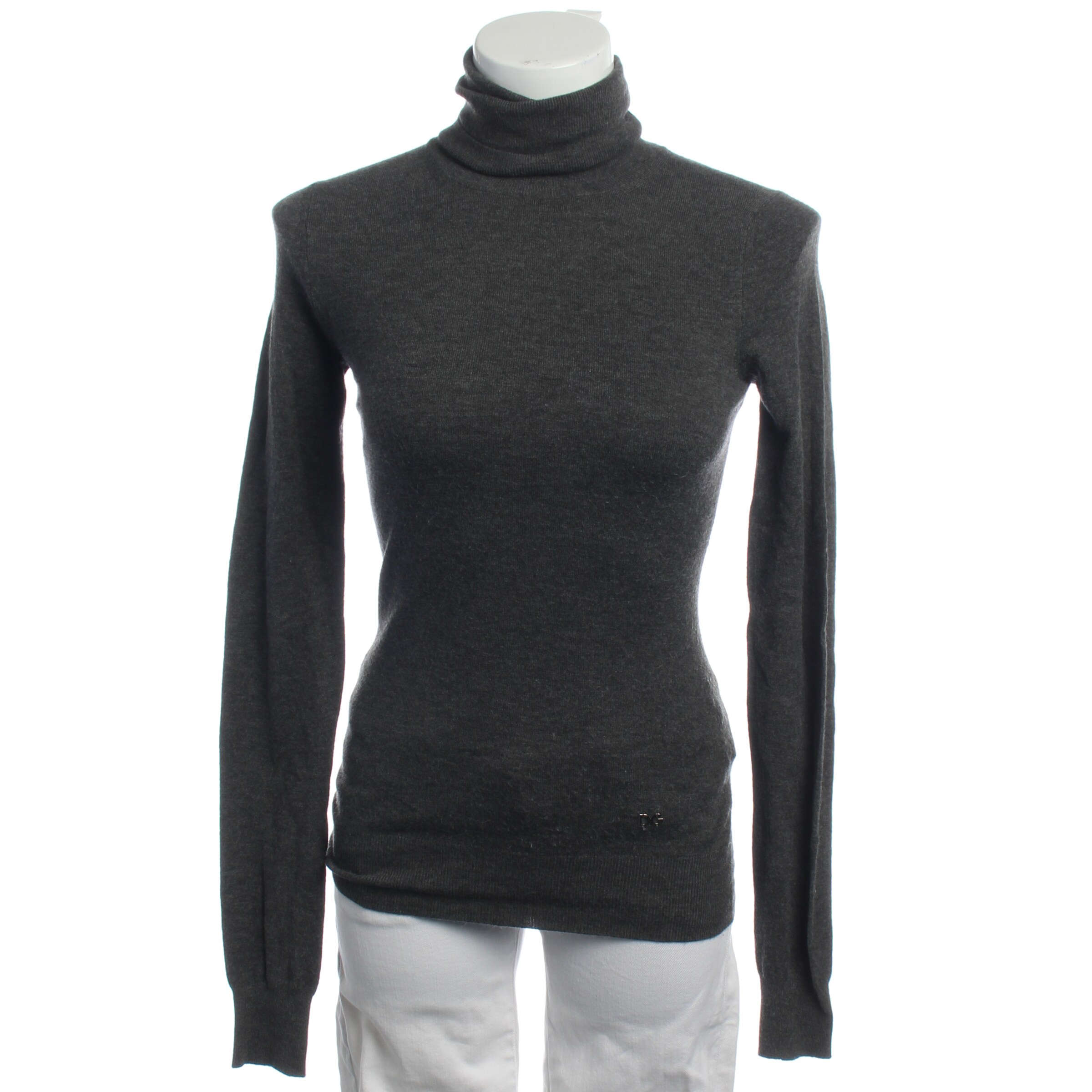 DOLCE & GABBANA Pullover / Strickjacke XS in Grau: Vorderseite