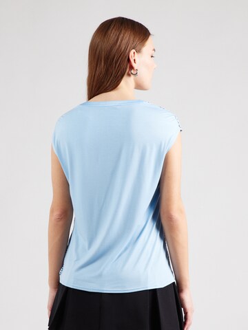 COMMA Bluse in Blau