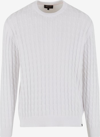 INDICODE JEANS Pullover 'Trevin' in Weiß: Vorderseite