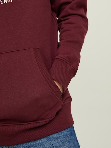 JACK & JONES Sweatshirt 'Tamp' in Rot