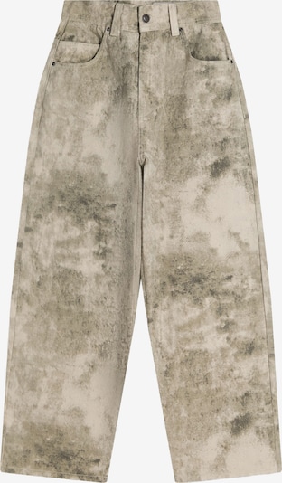 Bershka Housut värissä vihreä / vaaleanvihreä, Tuotenäkymä