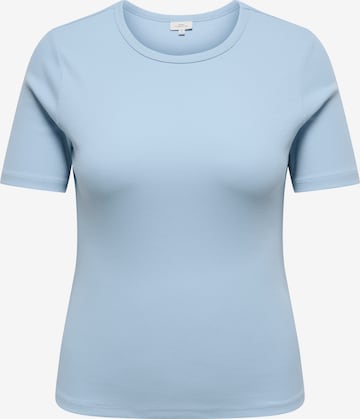 ONLY Carmakoma Shirt 'CARVAL' in Blauw: voorkant