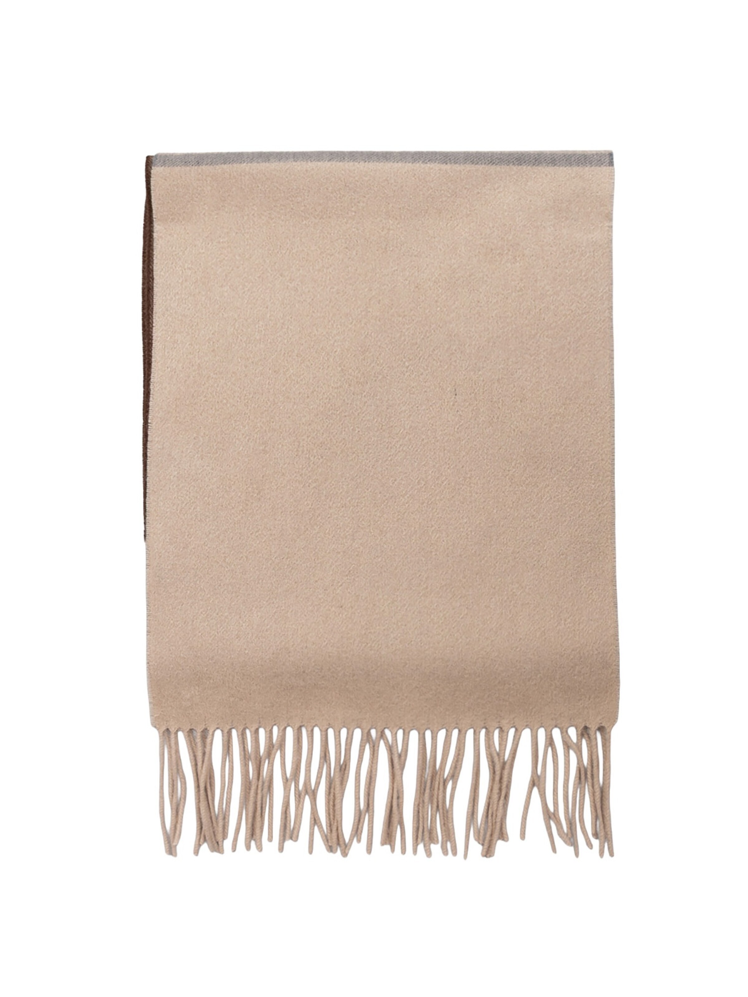 L'Arte Milano Shawl in Brown: front