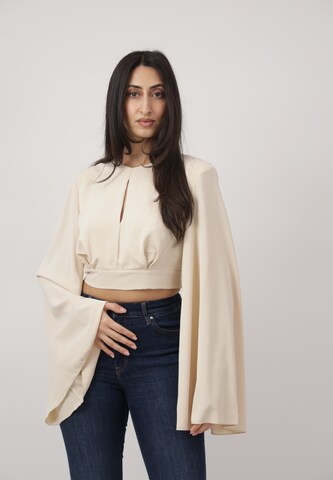 Elara Bluse in Beige