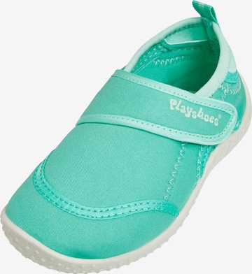 PLAYSHOES Badeschuh in Grün: Vorderseite