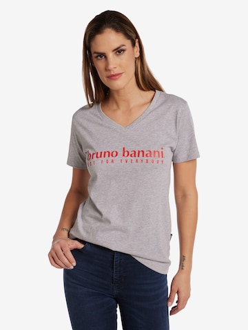 BRUNO BANANI Shirt ' Ashley ' in Grey: front