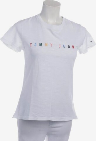 Tommy Jeans Shirt XS in Weiß: predná strana