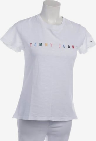 Tommy Jeans Shirt XS in Weiß: predná strana