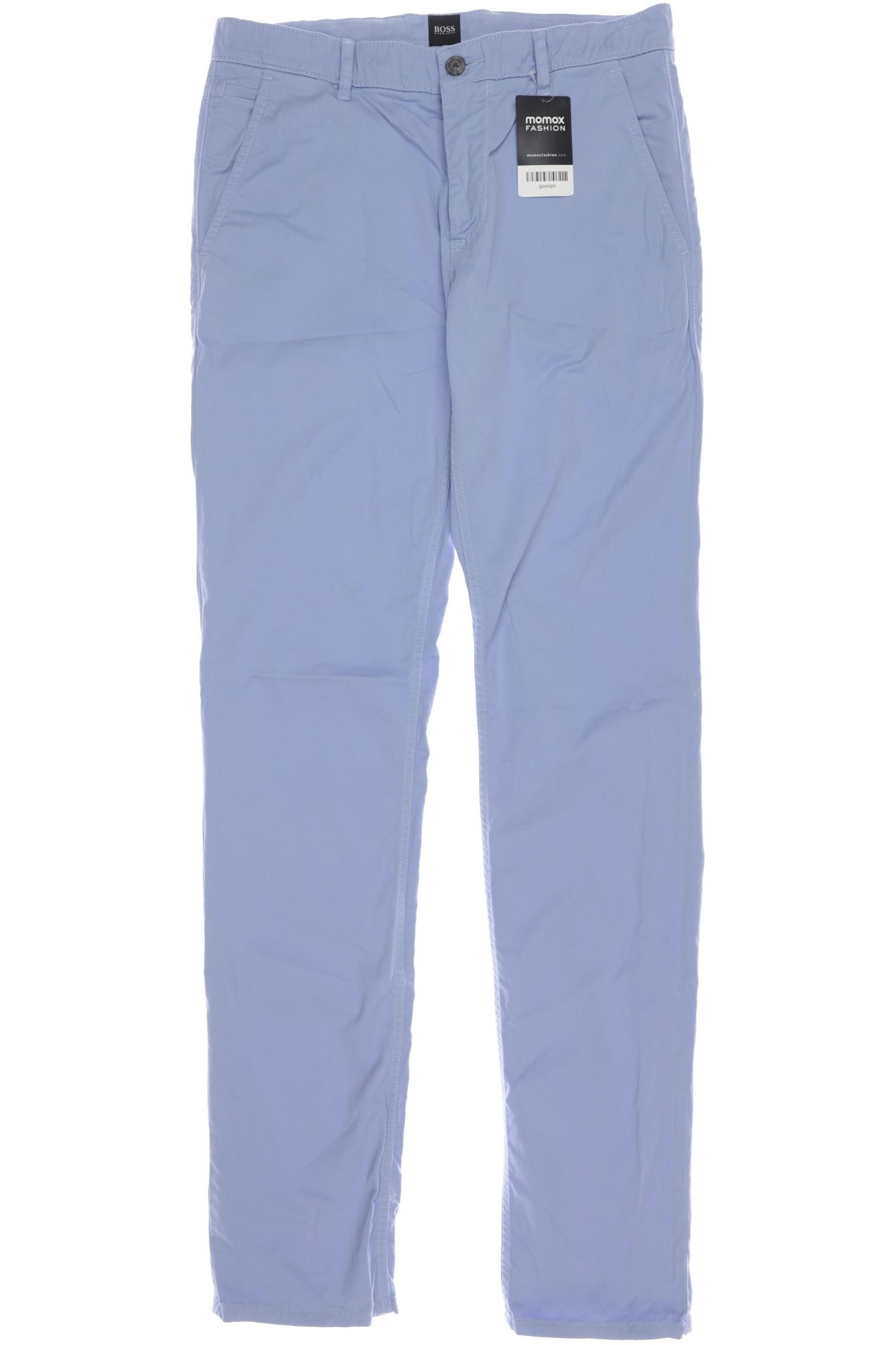 BOSS Black Pants in 33 in Blue: front