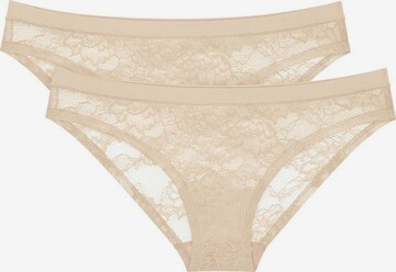 Slip TRIUMPH en beige : devant