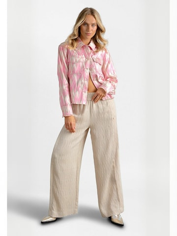 Regular Pantaloni ' Structure ' de la Coster Copenhagen pe bej