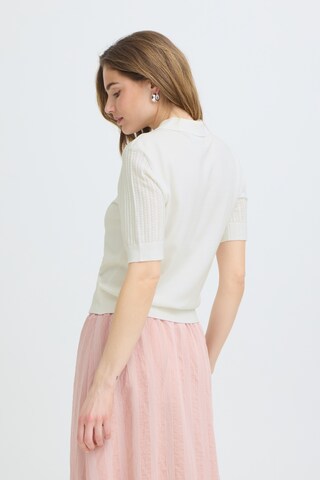 Pull-over 'SARA ' Pulz en blanc