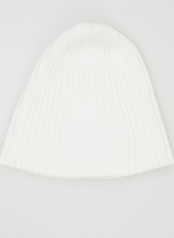 G-Star RAW Hut oder Mütze One Size in Weiß: predná strana