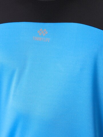 T-Shirt fonctionnel Tommy Life en bleu