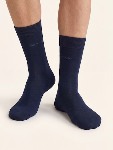 Marc O'Polo Sokken in Blauw: voorkant