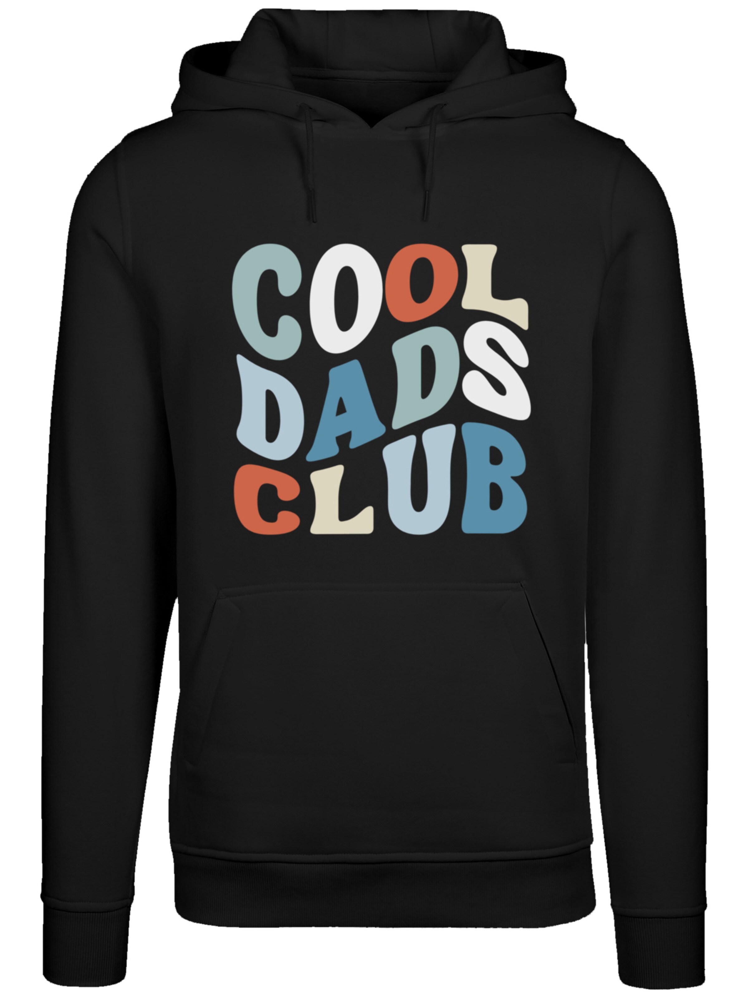 Sweat-shirt 'Cool Dads Club' F4NT4STIC en noir : devant