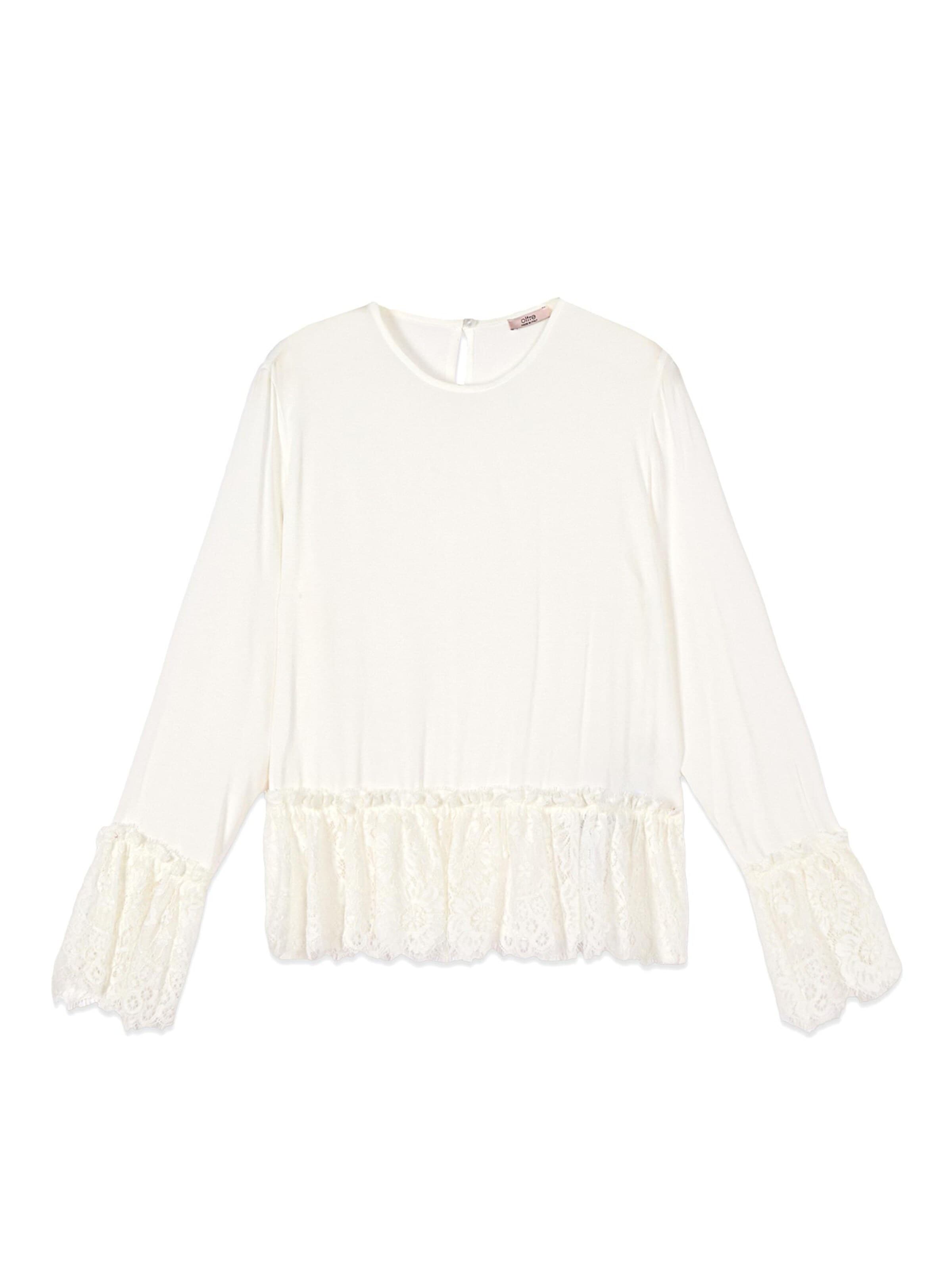 oltre Blusa en M en blanco, Vista del producto