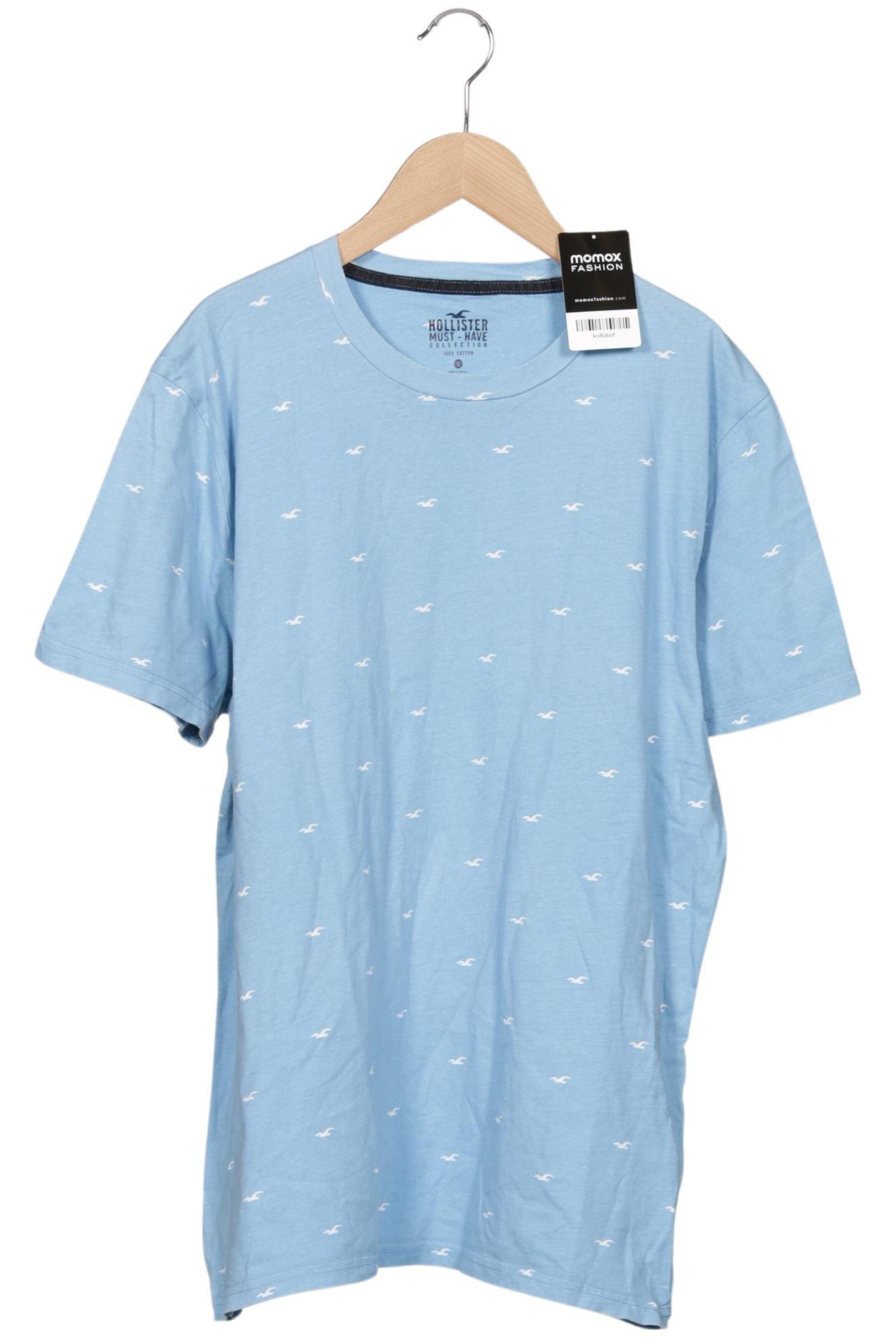 HOLLISTER Shirt in L in Blue: front