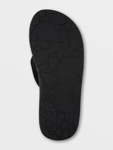 Volcom T-Bar Sandals 'Recliner' in Black