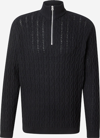 Only & SonsPulover 'ONSLEONARD' - crna boja: prednji dio