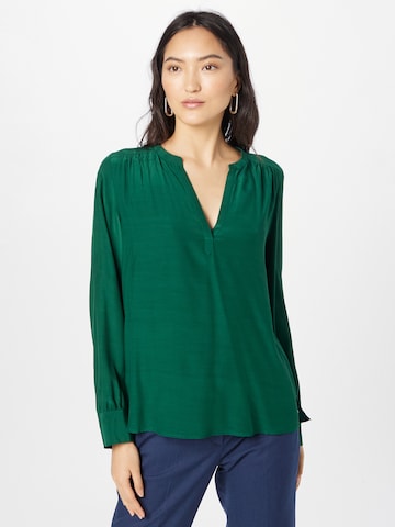 TOMMY HILFIGER Blouse in Groen: voorkant