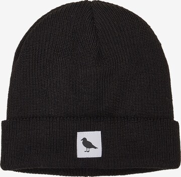 Cleptomanicx Beanie 'CI Gull' in Schwarz: predná strana