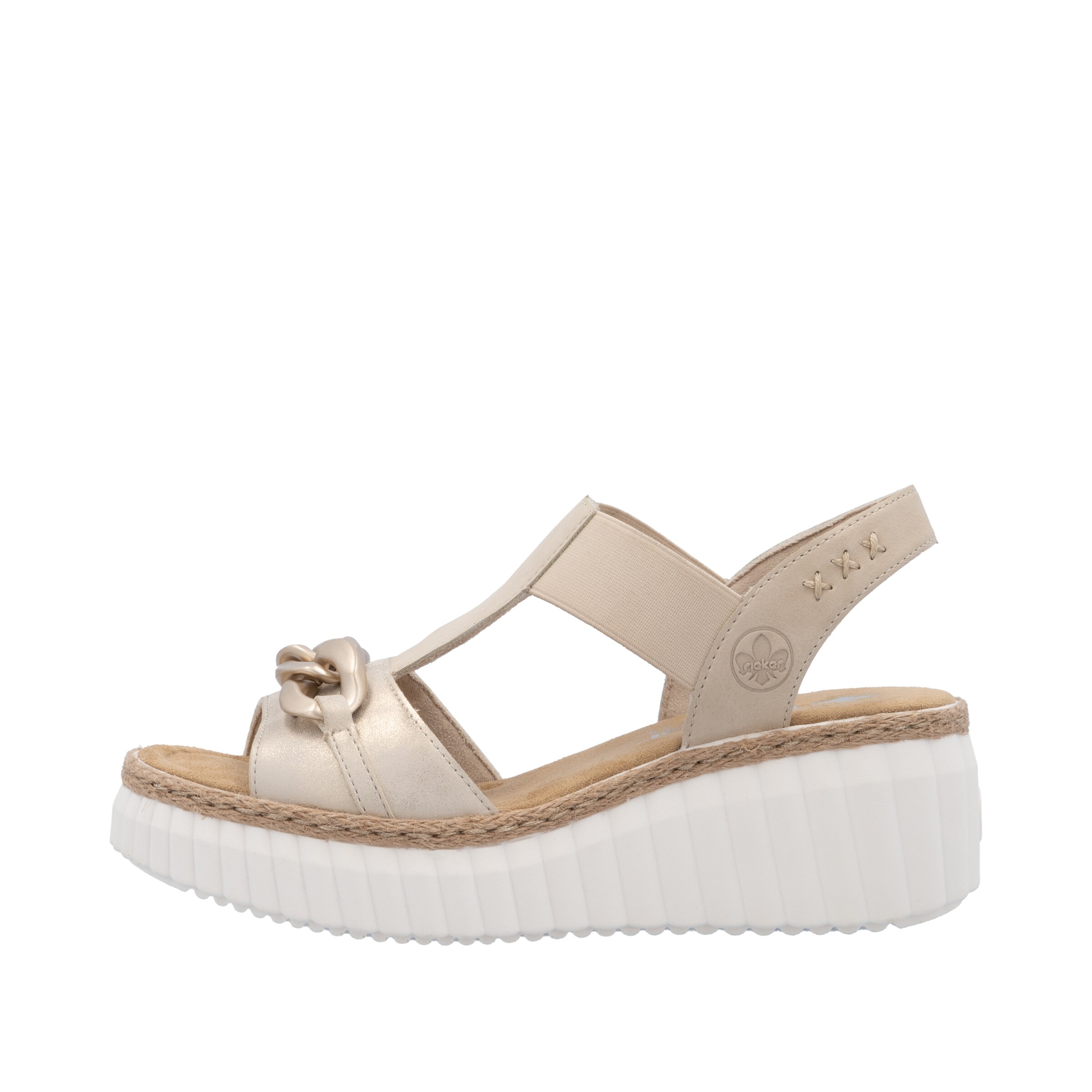 Sandales '69158' Rieker en beige
