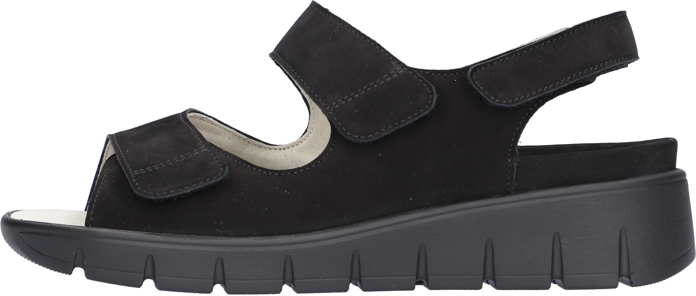 WALDLÄUFER Sandale in Schwarz