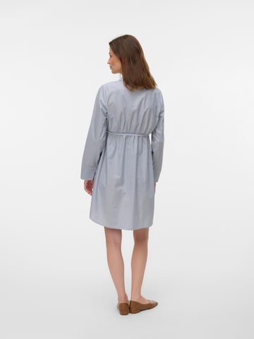 Robe-chemise 'MLSALMA' MAMALICIOUS en blanc