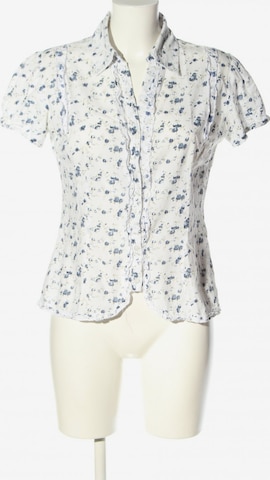 Boule Fashion Kurzarm-Bluse in S in Blue: front