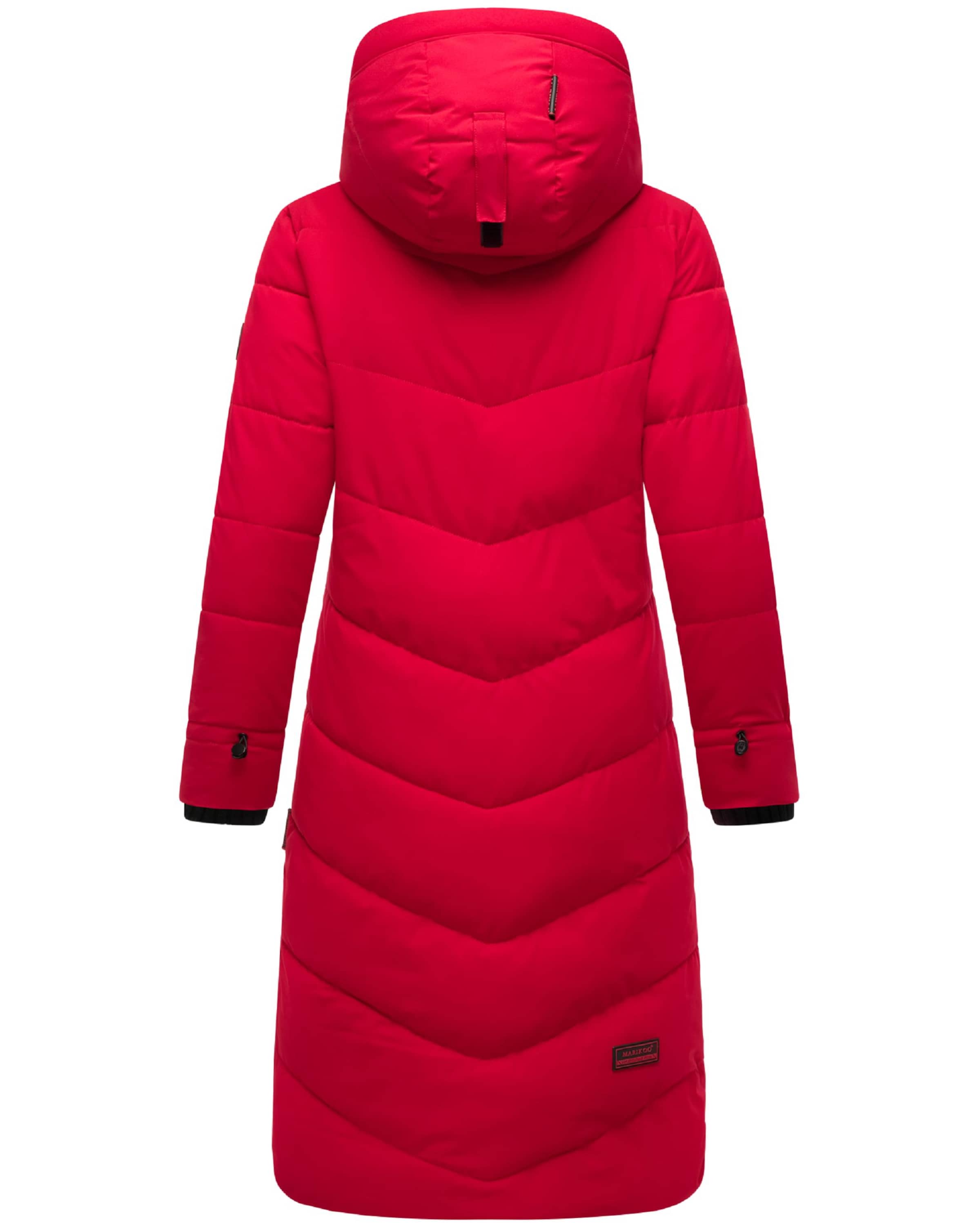 MARIKOO Wintermantel 'Benikoo' in Rot